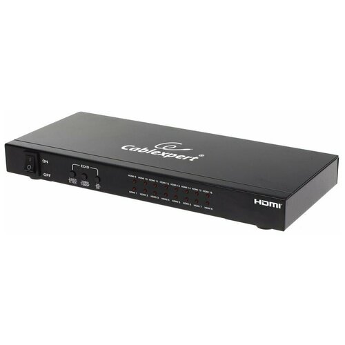 HDMI разветвитель Cablexpert DSP-16PH4-001 сплиттер gembird cablexpert hdmi hd19f 4x19f dsp 4ph4 02