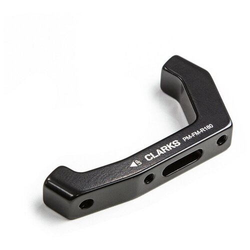 фото Адаптер clark s для дискового тормоза (flat mount) алюм. зад. 180мм cb-pmfm-r180 черный clarks