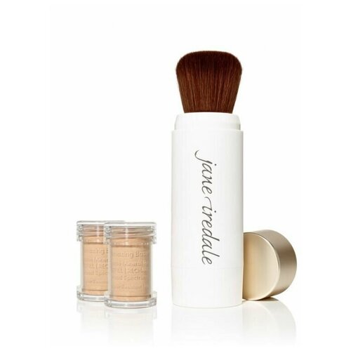 Jane Iredale, Рассыпчатая основа Amazing Base с кистью-контейнером, цвет: Honey Bronze