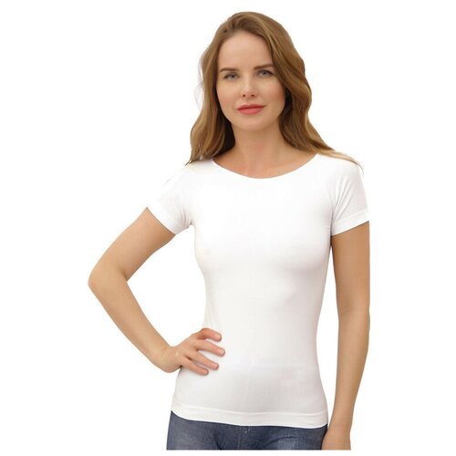 Бесшовное бельё Intimidea T-Shirt Valencia, размер L/XL, bianco (белый)