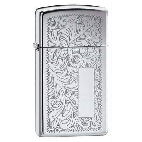 Зажигалка Zippo Slim Classic 1652 бензиновая фитиль универсальный для бензиновых зажигалок для zippo зиппо