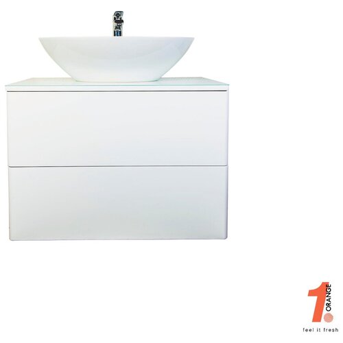 фото Orange ot-75tuglass тумба подвесная otto без раковины.