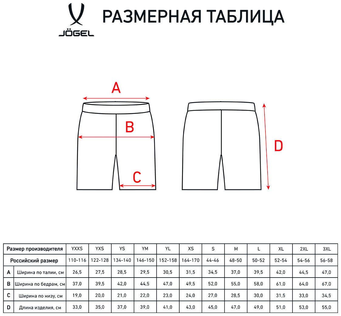 Шорты спортивные Jogel