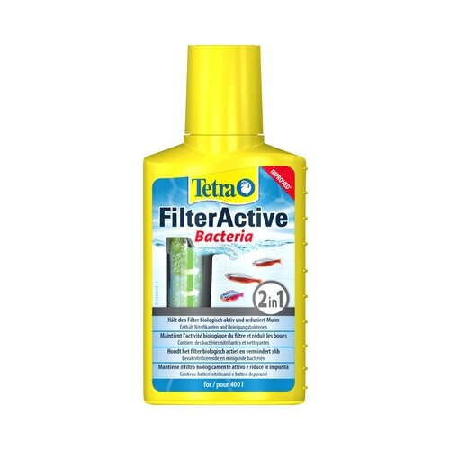 Tetra (оборудование) Средство для поддержания биологической активности в аквариуме Filter Active 247031 | Filter Active 0,1 кг 44836 (2 шт)