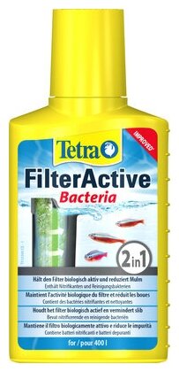 Tetra (оборудование) Средство для поддержания биологической активности в аквариуме Filter Active 247031 | Filter Active 0,1 кг 44836 (10 шт)