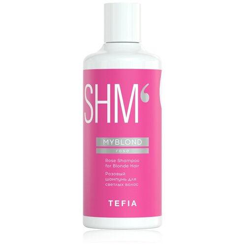 Купить Tefia Розовый шампунь для светлых волос Rose Shampoo for Blonde Hair, MYBLOND, 300мл