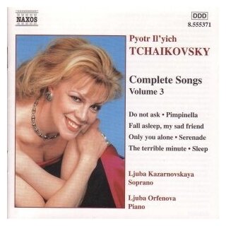 Компакт-Диски, NAXOS, KAZARNOVSKAYA, LJUBA / ORFENOVA - COMPLETE SONGS V.3 (CD)