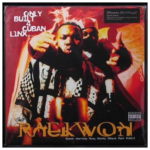 Виниловая пластинка Music On Vinyl Raekwon – Only Built 4 Cuban Linx. (2LP) виниловая пластинка music on vinyl raekwon – only built 4 cuban linx 2lp
