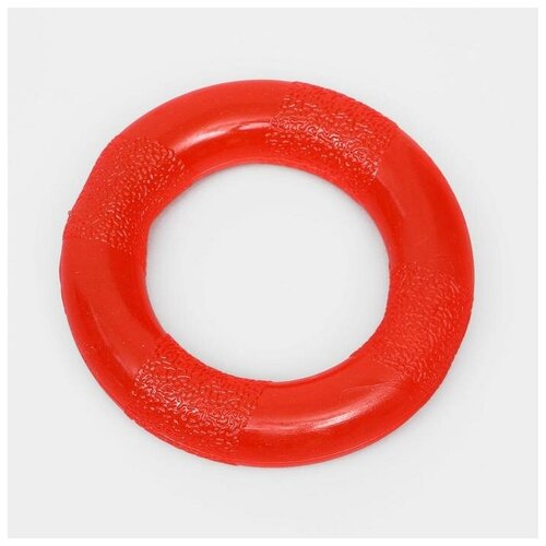 Игрушка Кольцо малое, 9 см, каучук, микс цветов игрушка для собак dotz кольцо малое 9 см