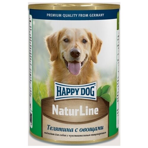 Happy Dog Natur Line Телятина с овощами (0.97 кг) (3 штуки)