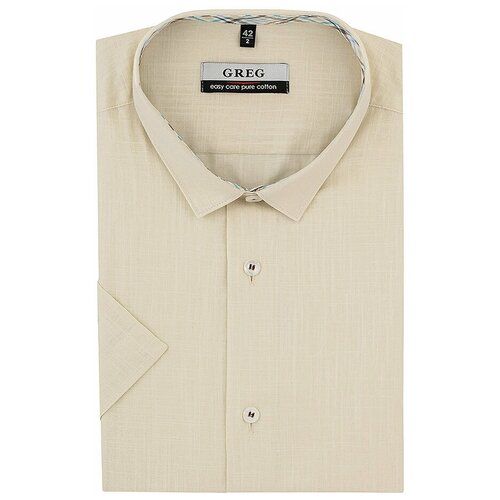 фото Рубашка greg, размер 174-184/39, бежевый