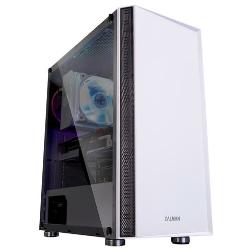 Корпус ZALMAN R2 WHITE, ATX, без БП, белый корпус atx zalman x3 без бп белый