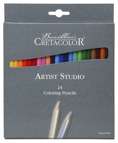 Cretacolor Набор цветных карандашей "Artist Studio Line" 24 цв.