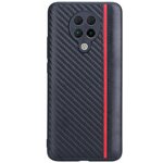 Накладка G-Case Carbon для Xiaomi Poco F2 Pro / Redmi K30 Pro / Redmi K30 Pro Zoom, черная - изображение