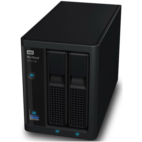 Сетевое хранилище WD WDBVND0000NBK-EEUE My Cloud Pro 0Tb EXT (RTL) 2xGbLAN, 2xUSB3.0
