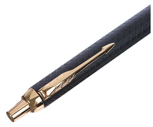 Ручка шариковая Parker IM Premium K323 (1931667) Black GT M синие чернила - фото №18