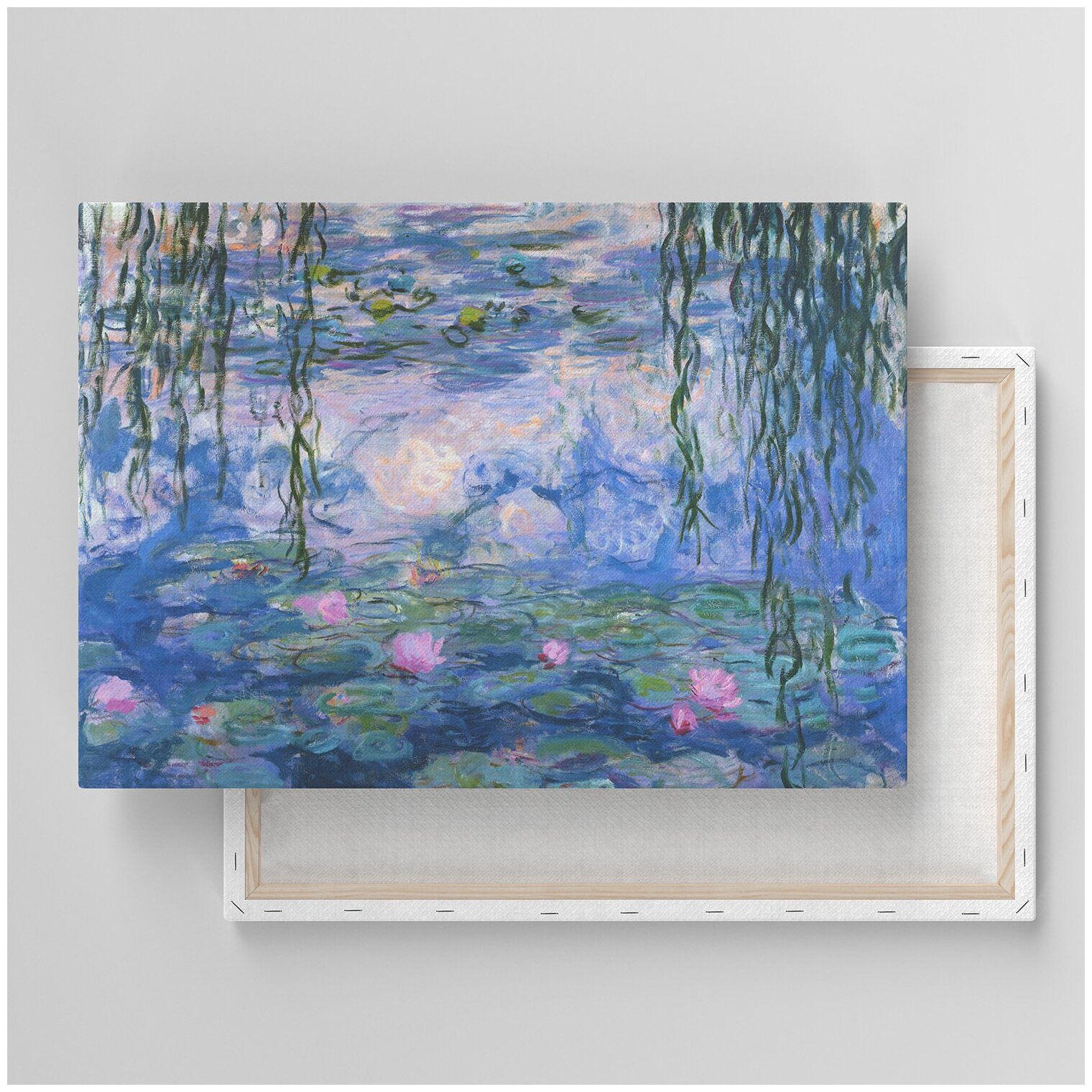 Картина на холсте с подрамником / Monet Claude - Water Lilies, 1916 / Клод Моне