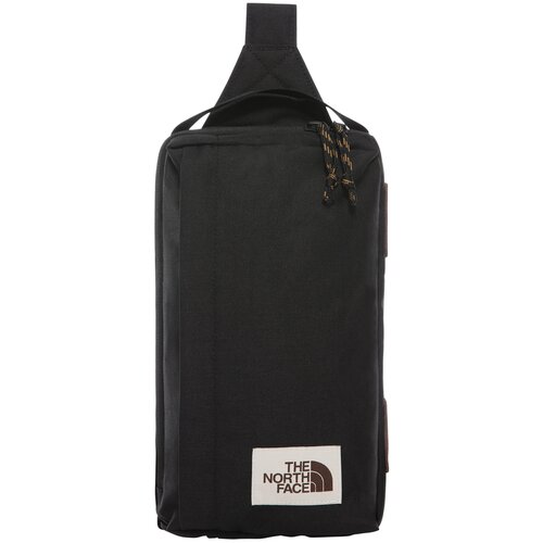 фото Рюкзак однолямочный the north face field bag (цвет: black heather)