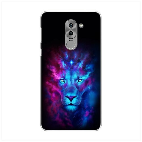 фото Силиконовый чехол "космический лев" на honor 6x / хонор 6х case place