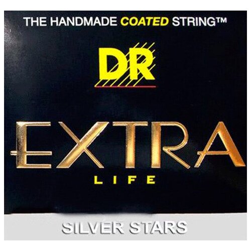 DR SIE-9/46 SILVER STARS™ струны для электрогитары посеребрённые 9 - 46