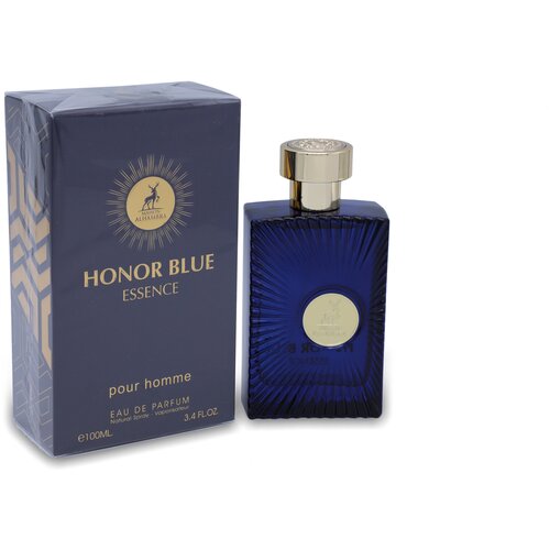 Lattafa men (maison Alhambra) Honor Blue Essence Туалетные духи 100 мл.