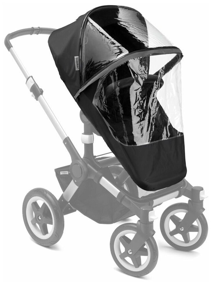 Дождевик для коляски Bugaboo Donkey/buffalo/runner high performance Black