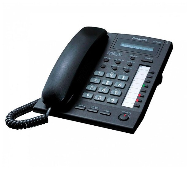 VoIP-телефон Panasonic KX-T7665RUB черный