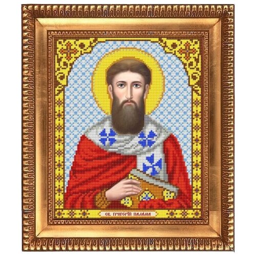 Рисунок на ткани бисером благовест арт.И-4144 Св.Григорий Палама 20х25 см