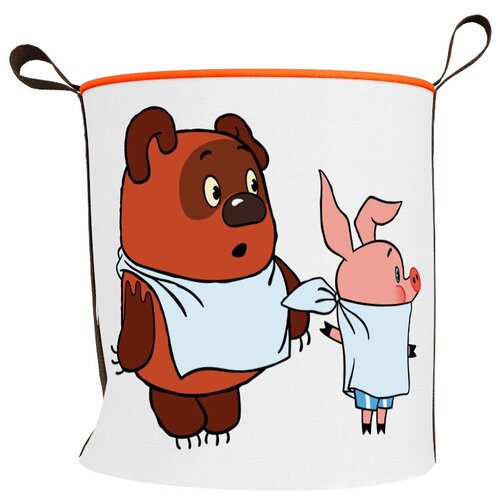 Корзина текстильная для игрушек Винни-Пух