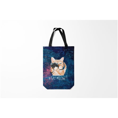 фото Сумка-шоппер / 31х42 см / профессии / фотограф say meow burnettie