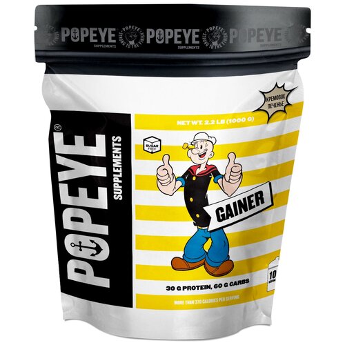 фото Гейнер popeye gainer 1000g bag (печенье со сливками) popeye supplements