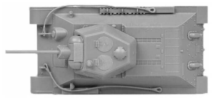 ZVEZDA Сборная модель Великие противостояния. Т-34 против Пантеры - фото №5