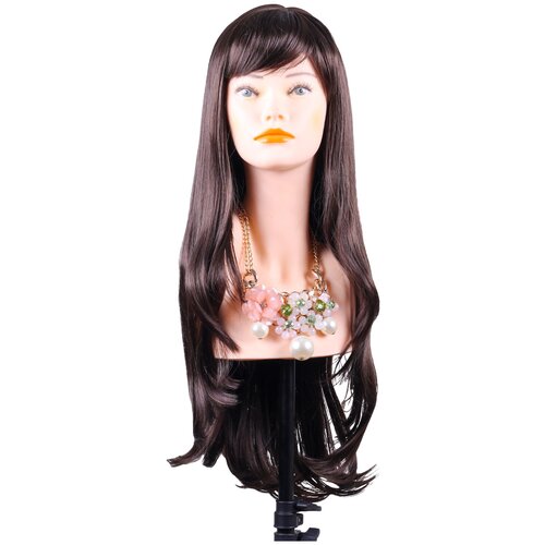 Купить Парик женский WigStar Emily (1598L/6), Китай, каштановый, искусственные волосы