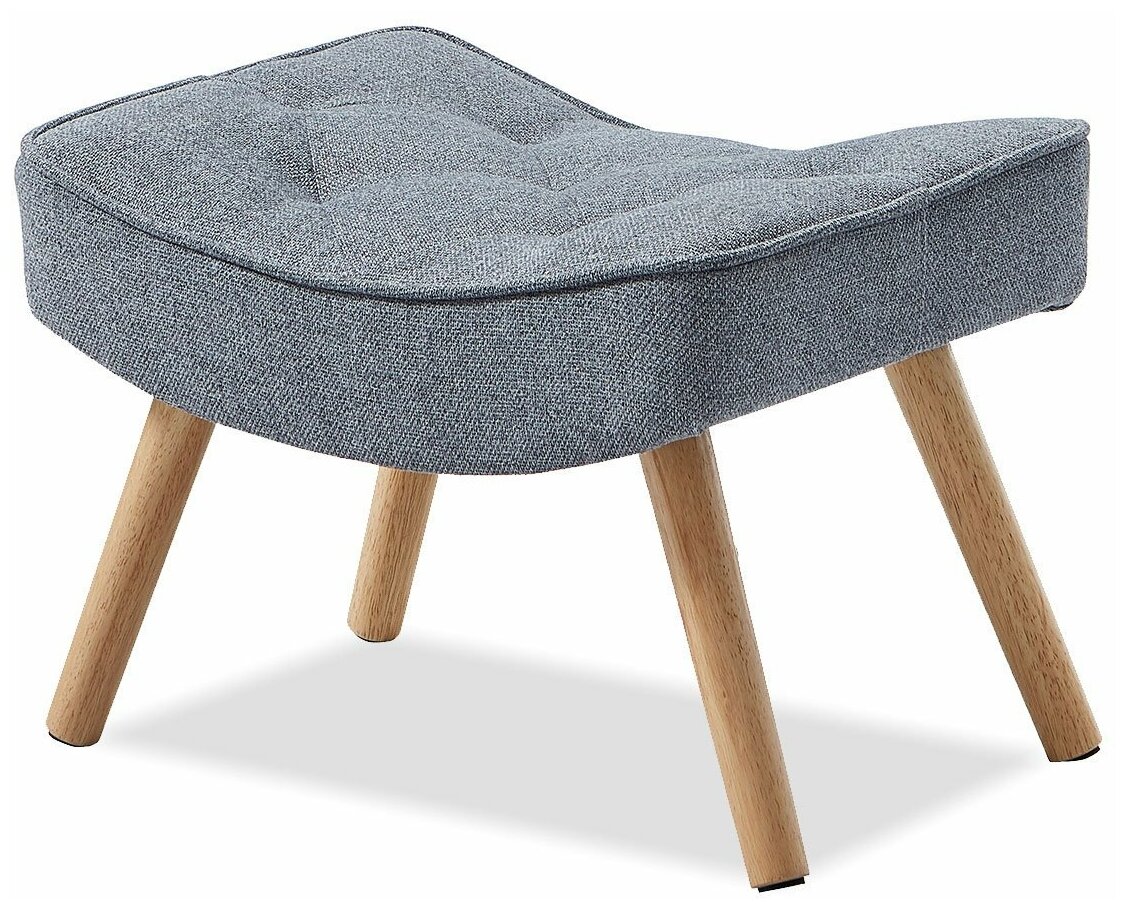 фото Оттоманка Hygge, серый/натуральный