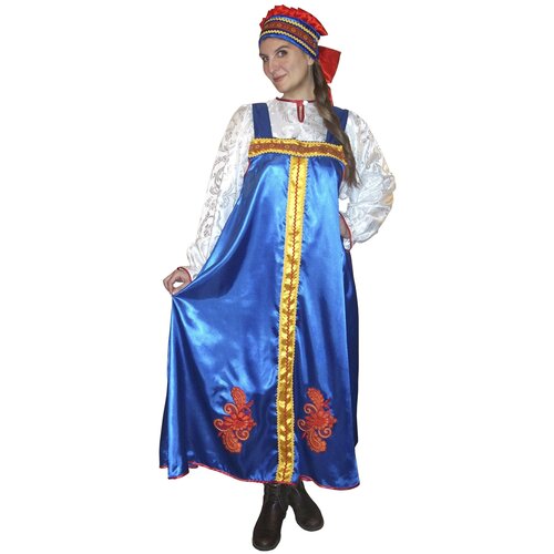 фото Карнавальный костюм волшебный мир русский народный женский костюм взрослый, 50-52