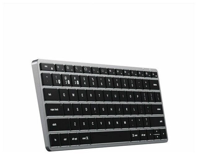 Беспроводная клавиатура Satechi Slim X1 Bluetooth Keyboard-RU Раскладка - Русская Цвет- Серый космос