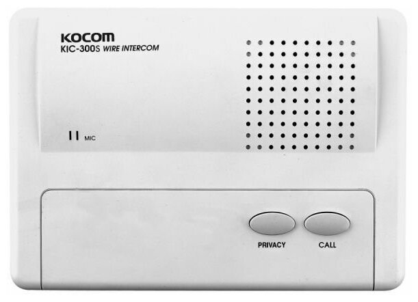Kocom KIC-300S Абонентское переговорное устройство (Интерком) - фотография № 1