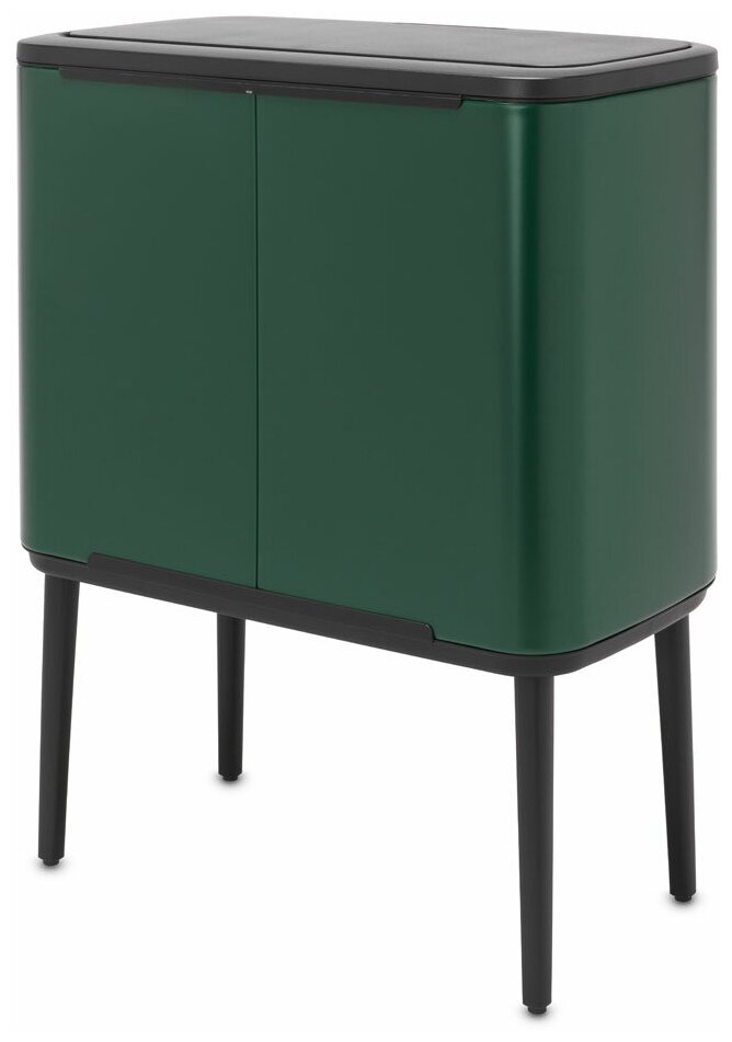 Мусорное ведро Brabantia Bo 304163 36 л, зеленая сосна - фото №1