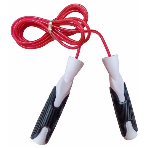 фото Скакалка с подшипником 2,8 м. пп/трос (черная) milinda