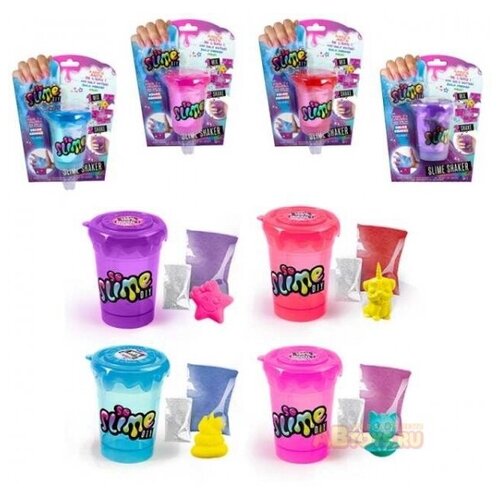 фото Набор для изготовления слайма slime shaker - cлайм меняет цвет от тепла рук! junfa toys