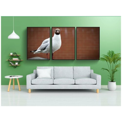 фото Набор модулных постеров для интерьера "чайка, мафия, уголовное" 60x90 см. в тубусе, без рамки lotsprints