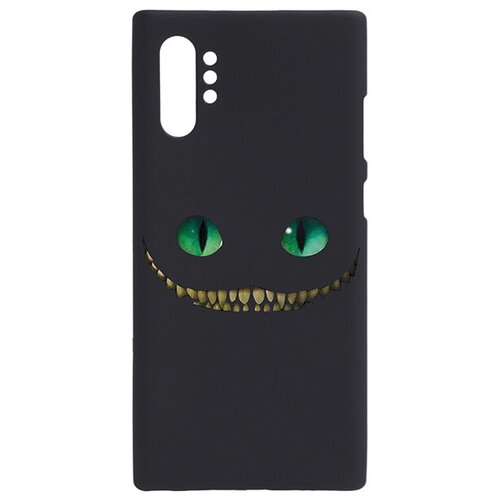 Ультратонкая защитная накладка для Samsung Galaxy Note 10+ с принтом Улыбка Чеширского Кота ультратонкая защитная накладка для samsung galaxy a31 с принтом улыбка чеширского кота