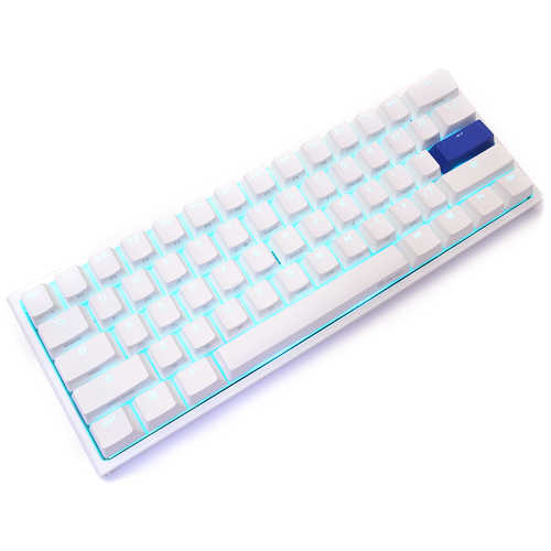 Клавиатура Ducky One 2 Mini RGB PURE WHITE Cherry MX Blue