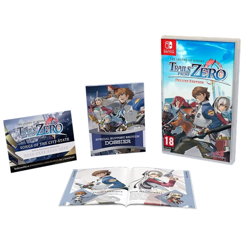 legend of nayuta boundless trails deluxe edition [ps4 английская версия] The Legend of Heroes: Trails from Zero - Deluxe Edition Nintendo Switch, английская версия