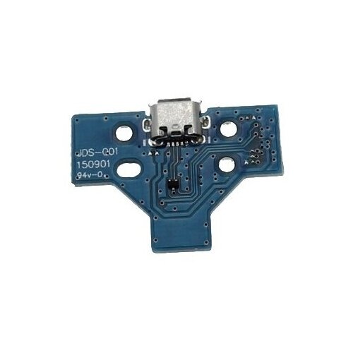 Модуль питания (зарядки) JDS- 001 для беспроводного геймпада SONY PLAYSTATION DUALSHOCK 4 1pc usb charging port socket circuit board for 12pin jds 011 030 040 055 14pin 001 connector for ps4 controller 2021