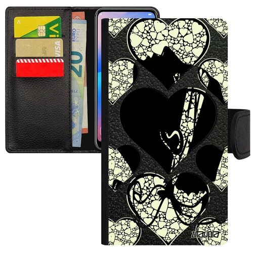 фото Защитный чехол-книжка для смарфона // xiaomi mi 8 lite // "флаг корсики с сердцем" туризм любовь, utaupia, цветной