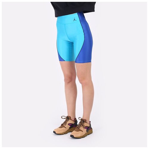 tight fit виниловая пластинка tight fit tight fit Велосипедки Jordan Mid-Rise Bike Shorts, размер XS, голубой