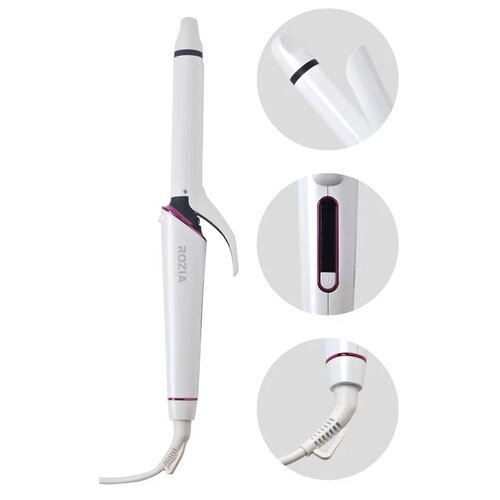 Плойка RoziaPro Щипцы для завивки Уход за волосамиПрофессиональная плойка-щипцы RoziaPro2 в 1Белый 199400₽