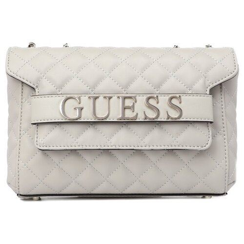 Сумка GUESS, серый, бежевый