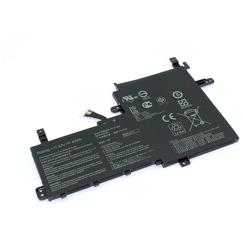 Аккумуляторная батарея для ноутбука Asus VivoBook S15 S531FA (B31N1842) 11.52V 42Wh разъем зарядки для ноутбука asus vivobook s15 vivobook s510 vivobook s510u и др